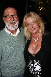Rotterdam 28 april 2006
Nacht van Oranje in Ahoy.
Hanny met Pierre  Kartner