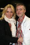 Rotterdam 28 april 2006
Nacht van Oranje in Ahoy.
Hanny  met man