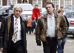 Utrecht 14 april 2006
Begrafenis Wout v Dodeweerd.
Hans Wennekes met andere ex vriend van Ria Valk