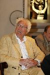 Amsterdam 11 mei 2006
Presentatie DVD Henk Spaan in Olympisch stadion.
Erik v Muiswinkel en Diederik v Vleuten.