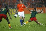 Zaterdag, 27 Mei 2006 Vriendschappelijke interland op weg naar het WK 2006 Nederland-Kameroen, eindstand 1-0
Jan Kromkamp
© Edwin van Zandvoort