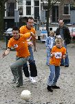 Amsterdam 23 april 2006
Voetballen voor SOS kinderdorpen in Amsterdam.
Jan Smit
