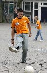Amsterdam 23 april 2006
Voetballen voor SOS kinderdorpen in Amsterdam.
Jan Smit