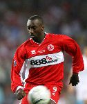 Eindhoven, 10 Mei 2006 Finale UEFA Cup Seizoen 2005/2006 tussen Middlesbrough FC-FC Sevilla, eindstand 0-4
Jimmy Floyd Hasselbaink
© Edwin van Zandvoort