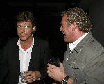Hilversum 25 april 2006
Presentatie dvd Gooische vouwen in Musk.
John de Mol Jr. en Gordon