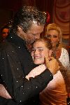 Hilversum 30 april 2006
Dancing with the stars.
John de Wolf met zijn huilende dochter