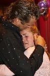 Hilversum 30 april 2006
Dancing with the stars.
John de Wolf met zijn huilende dochter