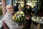 Laren 19 april 2006
Johnny Kraaykamp sr viert zijn 81e verjaardag in het Rosa spier verpleegtehuis
