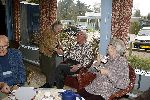 Laren 19 april 2006
Johnny Kraaykamp sr viert zijn 81e verjaardag in het Rosa spier verpleegtehuis