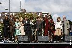 Almere 29 april 2006
Koninginnedag 2006 in Almere en Zeewolde.
 Prins Constantijn en Prinses laurentien Maxima Prins Willem Alexander Prinses Annette Prinses mabel Prins Friso Prinses marilene Prins Maurits Koningin Beatrix Prinses Margriet Pieter v Vollenhoven Prins Floris Prinses Aimee en Prien Pieter Christiaan