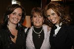 Ouderkerk aan de Amstel 3 april 2006
Presentatie boek Leontine Borsato in restaurant Lute.
Leontine en haar zus Laura en haar moeder