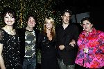 Hilversum 25 april 2006
Presentatie dvd Gooische vouwen in Musk.
Susan Visser  Linda de Mol en Annet Malherbe en Daniel Boissevain