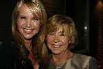 Hilversum 25 april 2006
Presentatie dvd Gooische vouwen in Musk.
Linda de Mol  en haar moeder