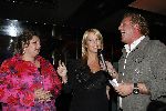 Hilversum 25 april 2006
Presentatie dvd Gooische vouwen in Musk.
Gordon  Linda de Mol en Annet Malherbe