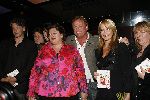 Hilversum 25 april 2006
Presentatie dvd Gooische vouwen in Musk.
Gordon  Linda de Mol en Annet Malherbe