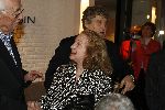 Amsterdam 9 april 2006
Chez Cas in de kersentuin met allemaal oude artiesten en relaties van Tonny Eyk.
Marian Hilarides met Leen Timp