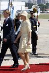 Buenos Aires 31 maart 2006
Prins Willem Alexander Maxima en Koningin Beatrix op staatsbezoek in Argentinie.