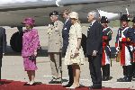 Buenos Aires 31 maart 2006
Prins Willem Alexander Maxima en Koningin Beatrix op staatsbezoek in Argentinie.