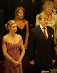 Buenos Aires 1 april 2006
Prinses maxima Prins Willem Alexander en Koningin Beatrix op staatsbezoek in Argentinie.