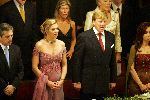 Buenos Aires 1 april 2006
Prinses maxima Prins Willem Alexander en Koningin Beatrix op staatsbezoek in Argentinie.