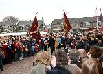 Heesch 19 april 2006
Prinses Maxima en Prins Edward bij uitreiking onderscheidingen aan studenten. Hanja Maij Wegge