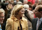 Heesch 19 april 2006
Prinses Maxima en Prins Edward bij uitreiking onderscheidingen aan studenten.
