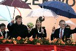 Zeewolde 29 april 2006
Koninginnedag 2006 in Almere en Zeewolde.
Prinses Maxima en Prins Willem Alexander en Pieter v Vollenhoven