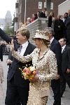 Amsterdam 26 april 2006
Maxima Prins Willem Alexander en de groothertog Hendrik van Luxemburg met zijn vrouw Groothertogin Maria Theresa bezoeken het v Gogh museum.