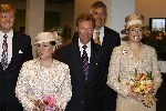 Amsterdam 26 april 2006
Maxima Prins Willem Alexander en de groothertog Hendrik van Luxemburg met zijn vrouw Groothertogin Maria Theresa bezoeken het v Gogh museum.