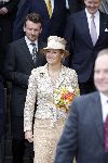 Amsterdam 26 april 2006
Maxima Prins Willem Alexander en de groothertog Hendrik van Luxemburg met zijn vrouw Groothertogin Maria Theresa bezoeken het v Gogh museum.