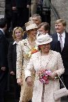 Amsterdam 26 april 2006
Maxima Prins Willem Alexander en de groothertog Hendrik van Luxemburg met zijn vrouw Groothertogin Maria Theresa bezoeken het v Gogh museum.