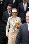 Amsterdam 26 april 2006
Maxima Prins Willem Alexander en de groothertog Hendrik van Luxemburg met zijn vrouw Groothertogin Maria Theresa bezoeken het v Gogh museum.