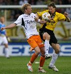 Breda, 9 Mei 2006 Laatste wedstrijd in de play-offs voor degradatie/promotie eredivisie Seizoen 2005/2006
NAC-FC Volendam, eindstand 0-0
Patrick Zwaanswijk
© Edwin van Zandvoort