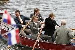 Almere 29 april 2006
Koninginnedag 2006 in Almere en Zeewolde.
Prins Maurits Prins Floris Prins Pieter Christiaan Prins Bernhard en pieter v Vollenhoven in boot