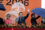 Zeewolde 29 april 2006
Koninginnedag 2006 in Almere en Zeewolde.
 Prinses Laurentien en Prins Constantijn