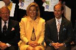Heesch 19 april 2006
Prinses Maxima en Prins Edward bij uitreiking onderscheidingen aan studenten.