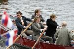 Almere 29 april 2006
Koninginnedag 2006 in Almere en Zeewolde.
Prins Maurits Prins Floris Prins Pieter Christiaan Prins Bernhard en pieter v Vollenhoven in boot