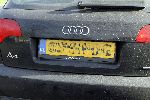 Amsterdam 24 januari 2006
Prins Floris met zijn audi a4 station met parkeervergunning voor heel amsterdam