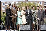 Almere 29 april 2006
Koninginnedag 2006 in Almere en Zeewolde.
 Prins Constantijn en Prinses laurentien Maxima Prins Willem Alexander Prinses Annette Prinses mabel Prins Friso Prinses marilene Prins Maurits Koningin Beatrix Prinses Margriet Pieter v Vollenhoven Prins Floris Prinses Aimee en Prien Pieter Christiaan
