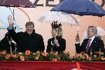 Zeewolde 29 april 2006
Koninginnedag 2006 in Almere en Zeewolde.
Prinses Maxima en Prins Willem Alexander en Pieter v Vollenhoven