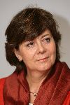 Weert, 13 Mei 2006 Verkiezing nieuwe leider VVD voor 2006
Rita Verdonk tijdens een debat voor de verkiezing van een nieuwe partijleider VVD