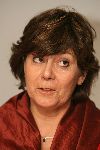 Weert, 13 Mei 2006 Verkiezing nieuwe leider VVD voor 2006
Rita Verdonk tijdens een debat voor de verkiezing van een nieuwe partijleider VVD