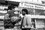 Eindhoven, 24 April 1993 Romario wordt geintervieuwd door Pedro Salazar die toen werkte voor de wereldomroep en later in dienst is getreden als perschef bij PSV