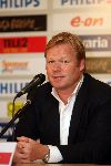 Eindhoven, 11 Mei 2006 Ronald Koeman, de nieuwe trainer van landskampioen PSV tijdens de persconferentie