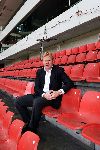 Eindhoven, 11 Mei 2006 Ronald koeman, de nieuwe trainer van landskampioen PSV in het stadion
© Peter Smulders BV Eindhoven