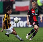 Nijmegen, 3 Mei 2006 Wedstrijd in de Play offs 2e wedstrijd NEC-Vitesse, eindstand 1-1 Seizoen 2005/2006
Rutger Worm 
© foto Edwin van Zandvoort