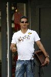 Amsterdam 4 mei 2006
 Ruud Gullit aan het winkelen