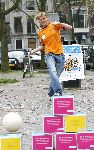 Amsterdam 23 april 2006
Voetballen voor SOS kinderdorpen in Amsterdam.
Sophie Hilbrands