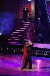 Hilversum 7 mei 2006
Dancing with the stars.
Sylvana Simons dansend en Ron Brandsteder zingend