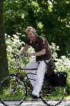Amsterdam 11 mei 2006
Lunch Musical awards genomineerden in Amsterdam.
Tony Neef op fiets